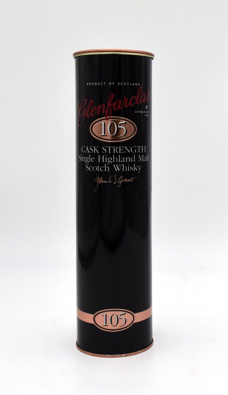 Glenfarclas 105 Cask Strength (Black Tube) Scotch Whisky