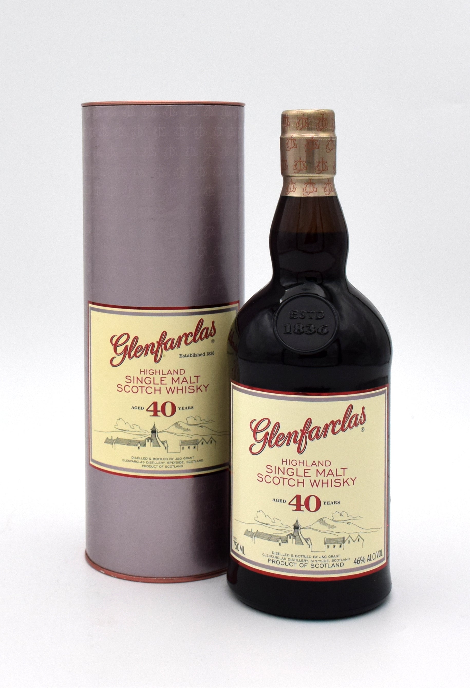 Glenfarclas 40 Year Old Single Malt Scotch Whisky – FineLiquors