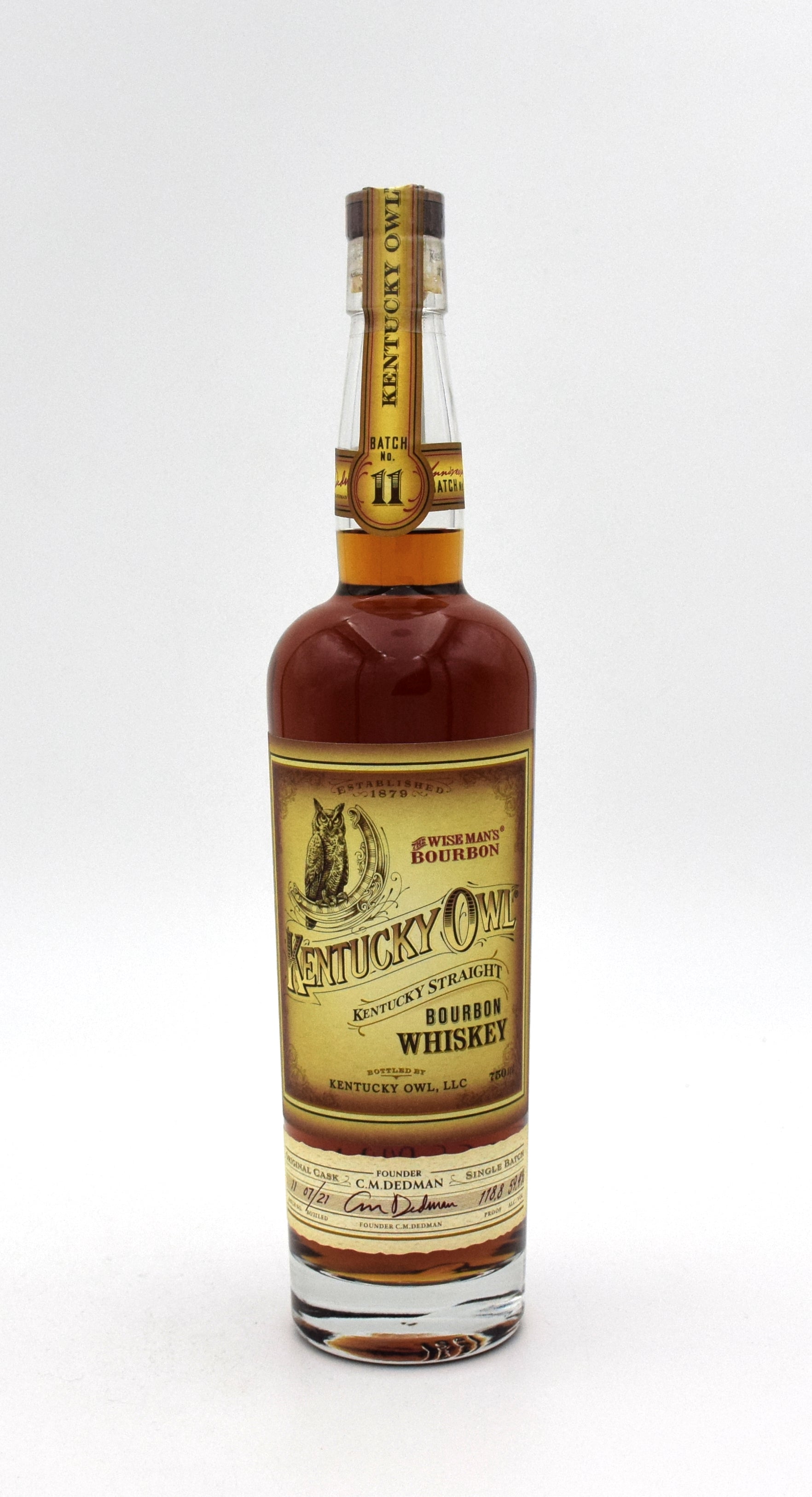 Kentucky Owl Bourbon (Batch 11) - FineLiquors