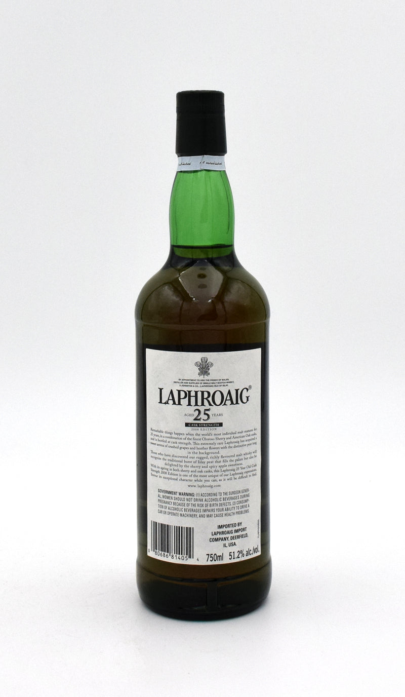 Laphroaig 25 Cask Strength (2008 Vintage)