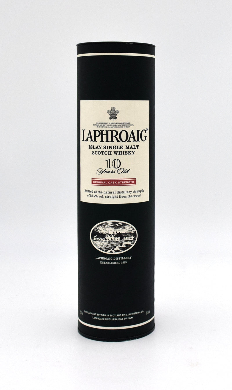 Laphroaig Original Cask Strength 10 Year Scotch Whisky