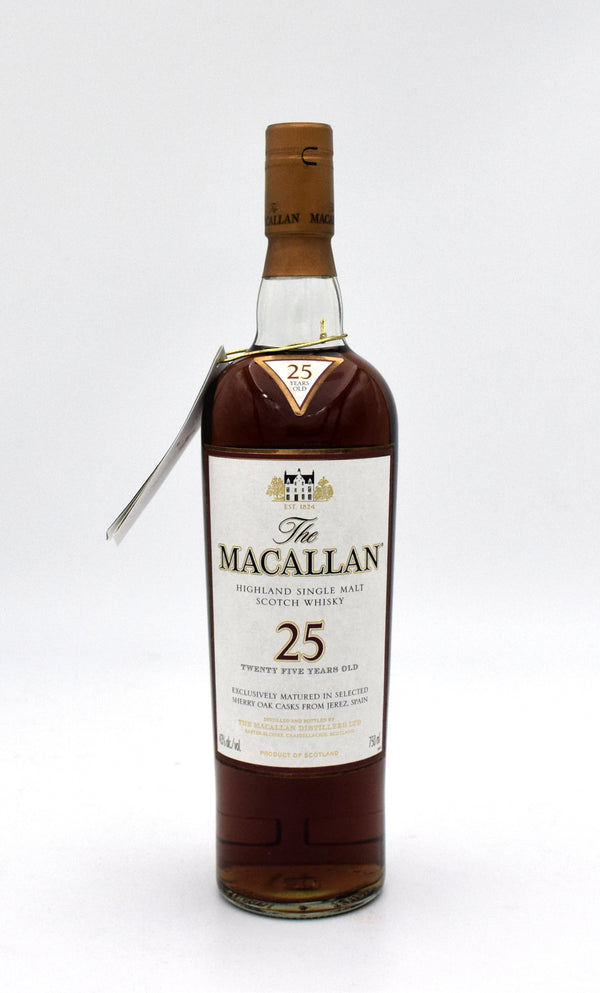 Macallan 25 Year Sherry Oak (2000's release)