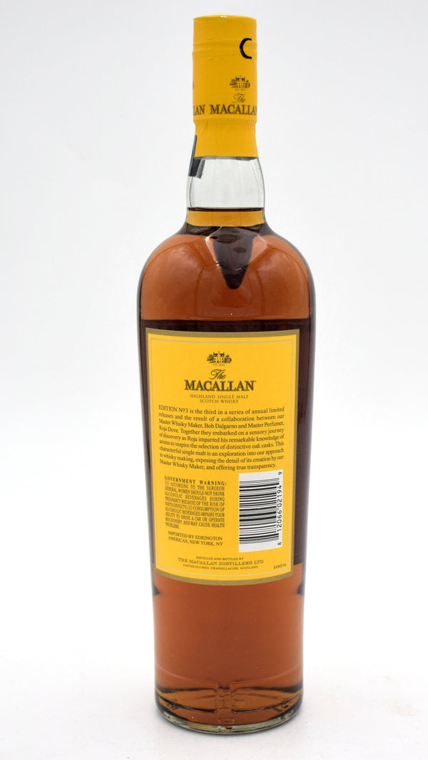 Macallan Edition #3 Scotch Whisky