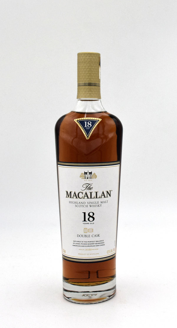 Macallan 18 Double Cask Scotch Whisky (2022 Release)