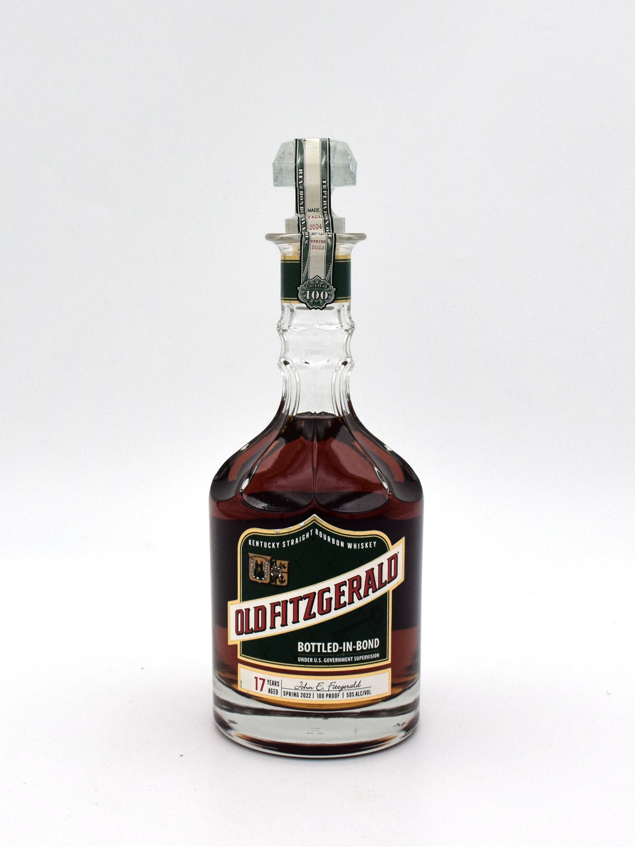Old Fitzgerald 'Bottled In Bond' 17 Year Old Bourbon FineLiquors