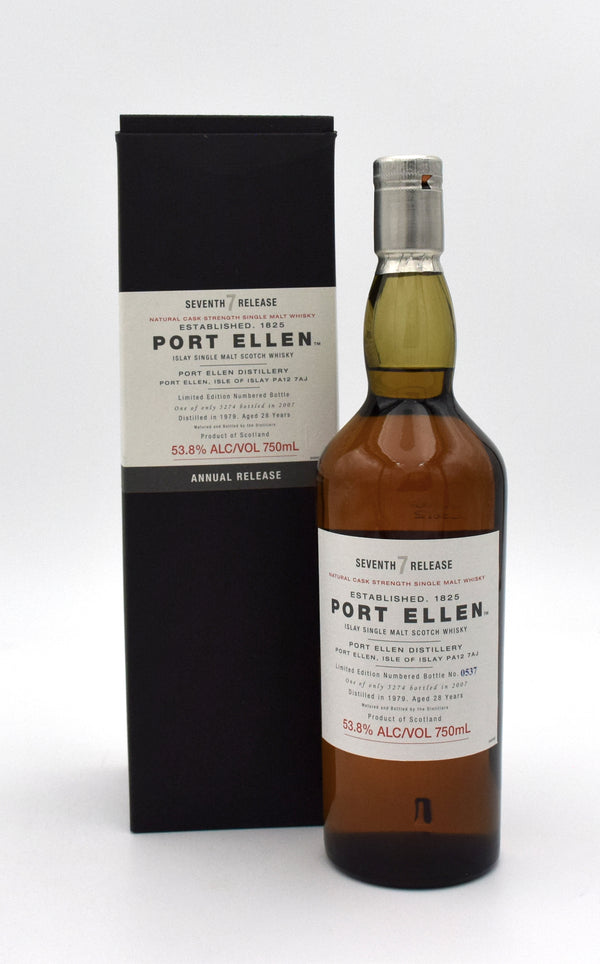Port Ellen 28 Year Scotch Whisky (7th Release)