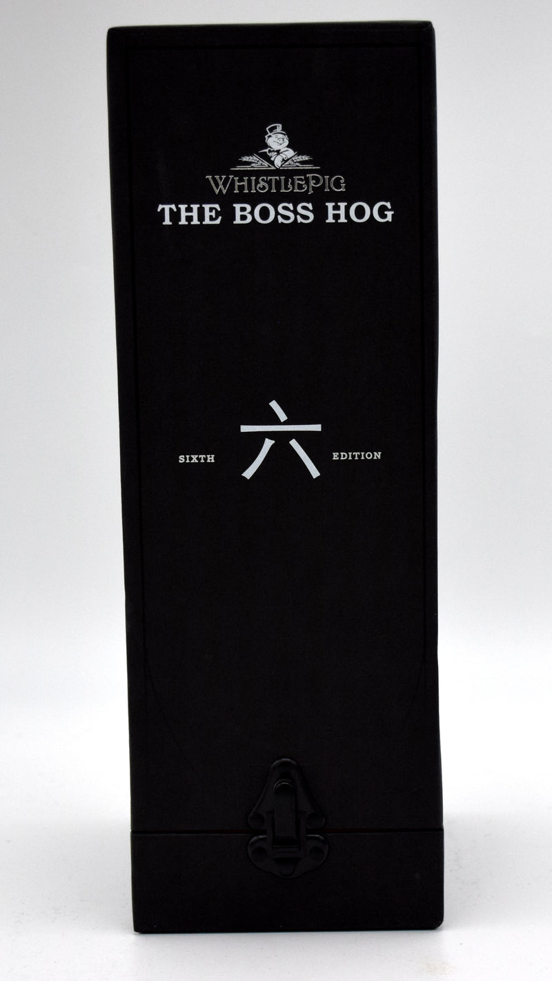 WhistlePig The Boss Hog 6th edition 'The Samurai Scientist - Katakana Edition' Rye Whiskey