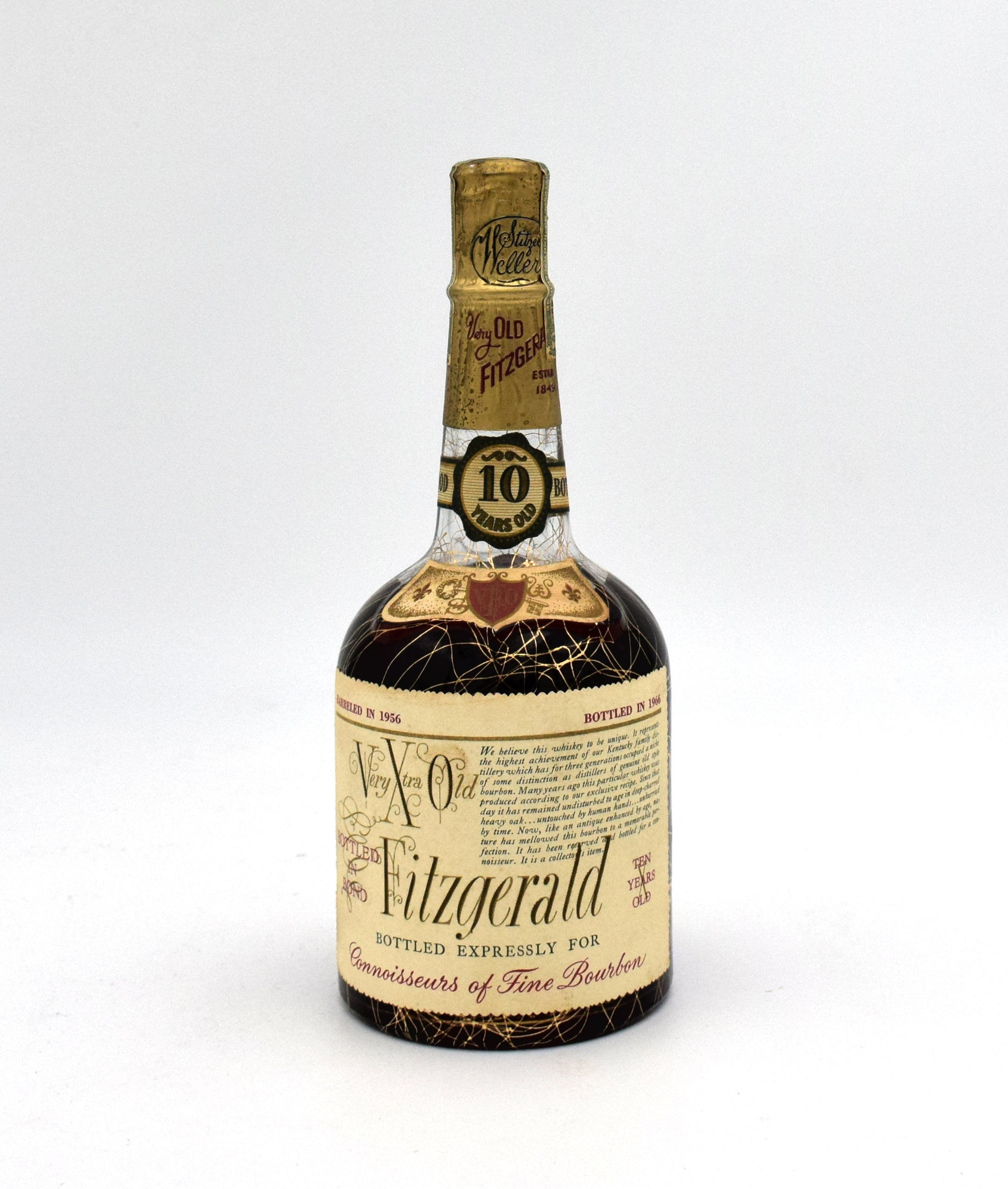 Very Xtra Old Fitzgerald 'Bottle in Bond' 10 Year Old Bourbon