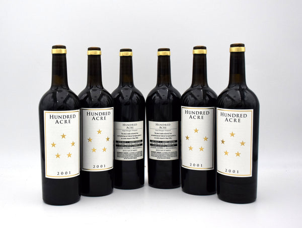 2001 Hundred Acre 'Morgan Vineyard' Cabernet Sauvignon (6 PACK OWC)