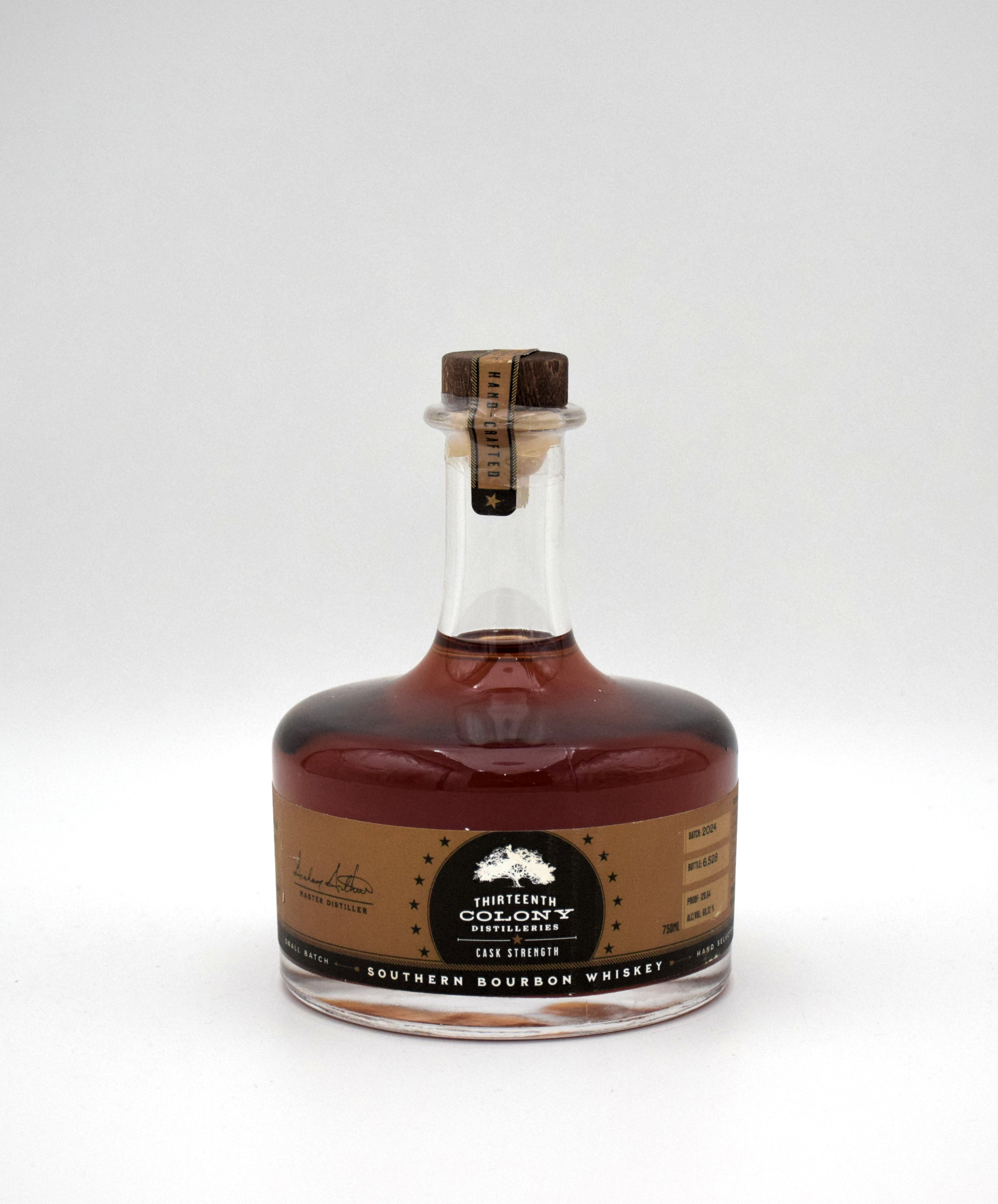 Thirteenth Colony Distillery Cask Strength Bourbon (2024 Release) FineLiquors