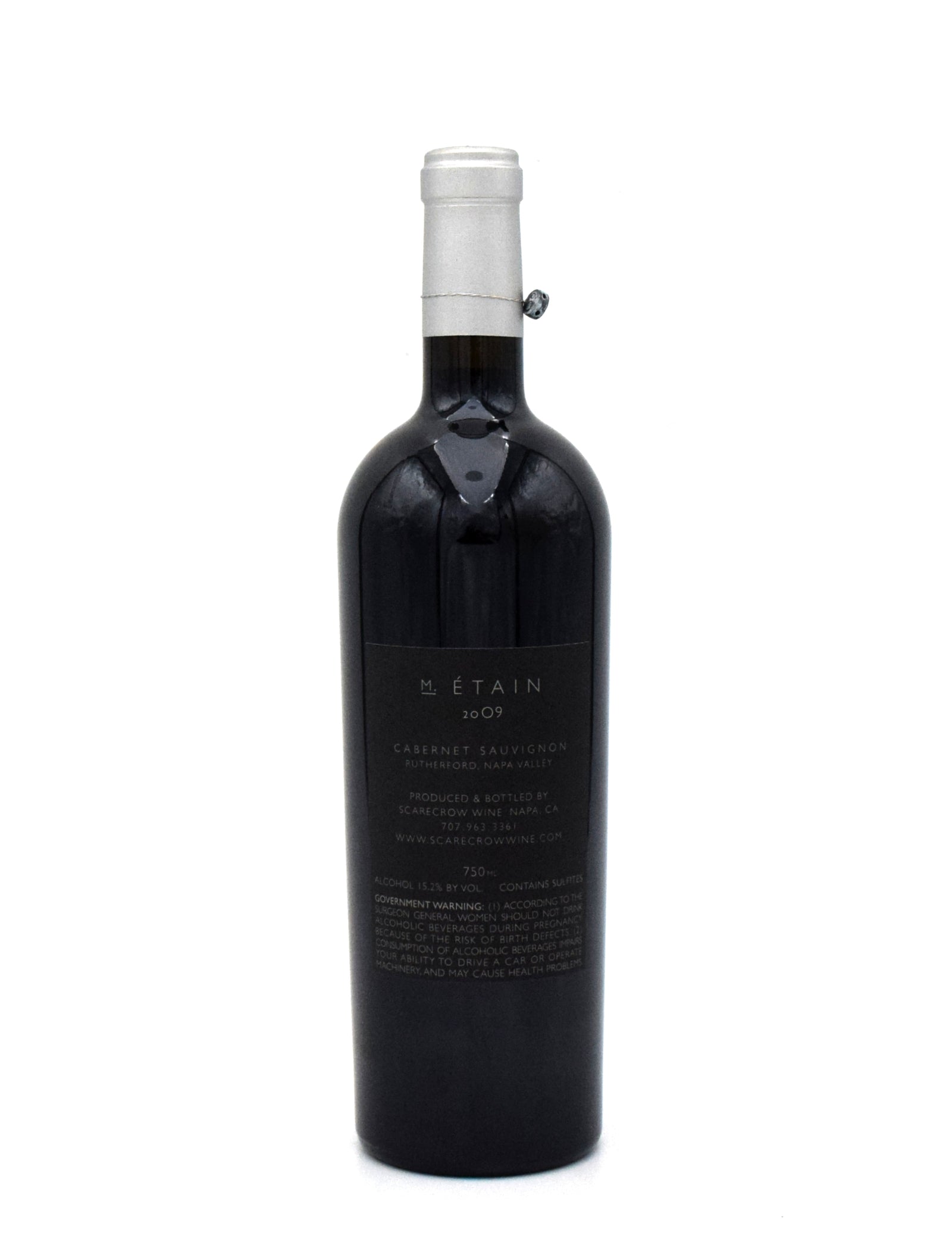 2009 Scarecrow 'M. Etain' Cabernet Sauvignon (Case of 2 Bottles