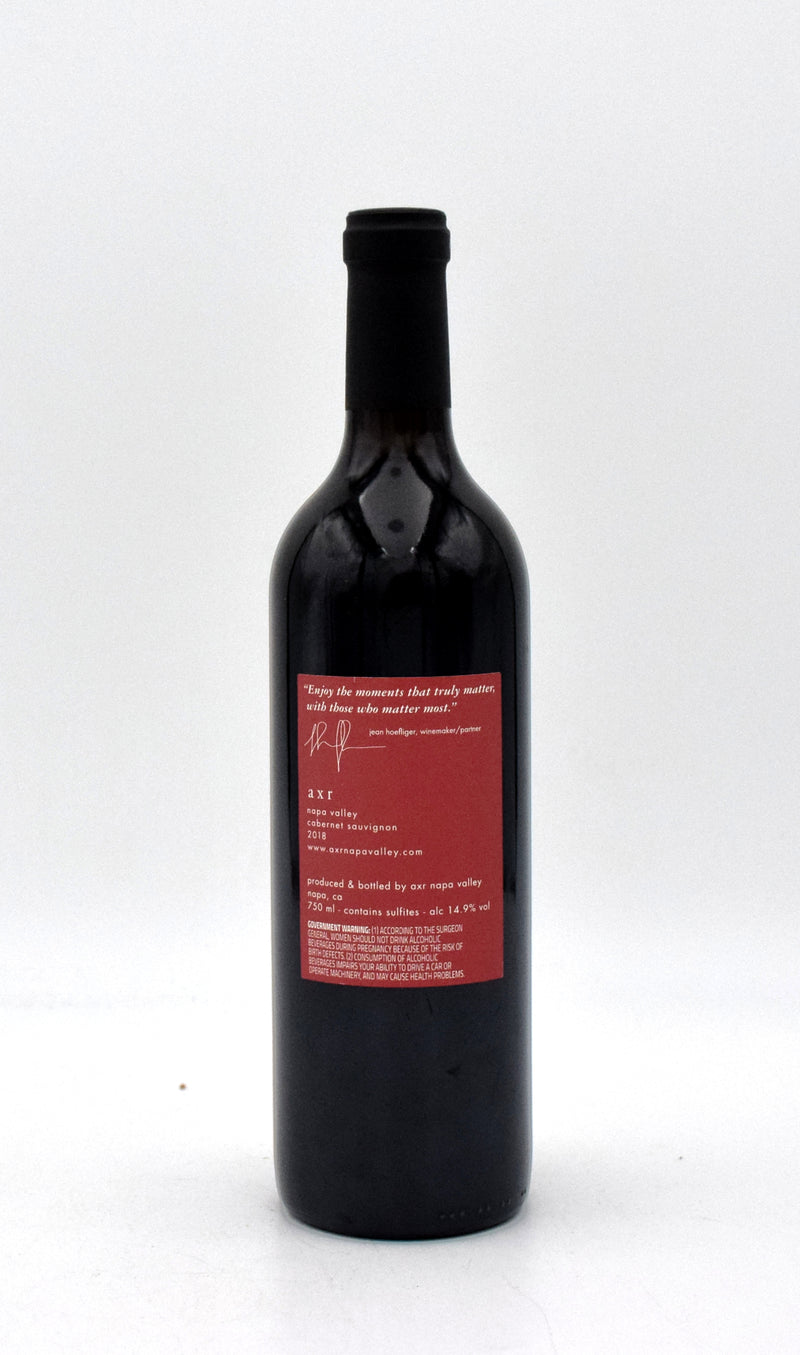 2018 AXR Cabernet Sauvignon