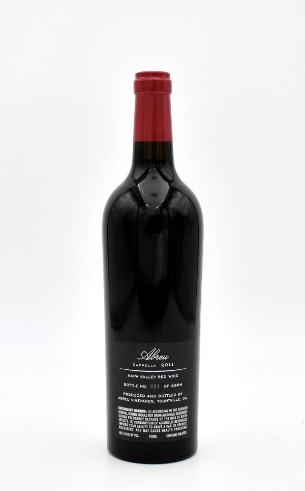 2011 Abreu Vineyard Cappella Proprietary Red