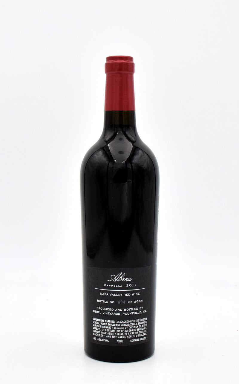 2011 Abreu Vineyard Cappella Proprietary Red