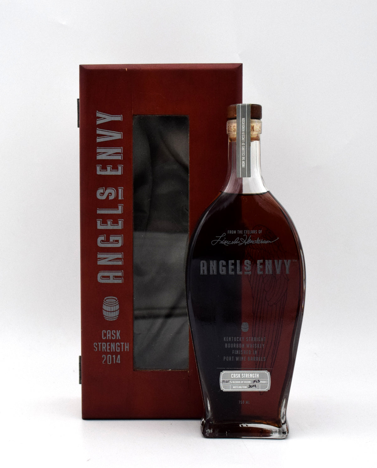 Angels Envy 2018 deals Cask Strength Wooden Display Box Only