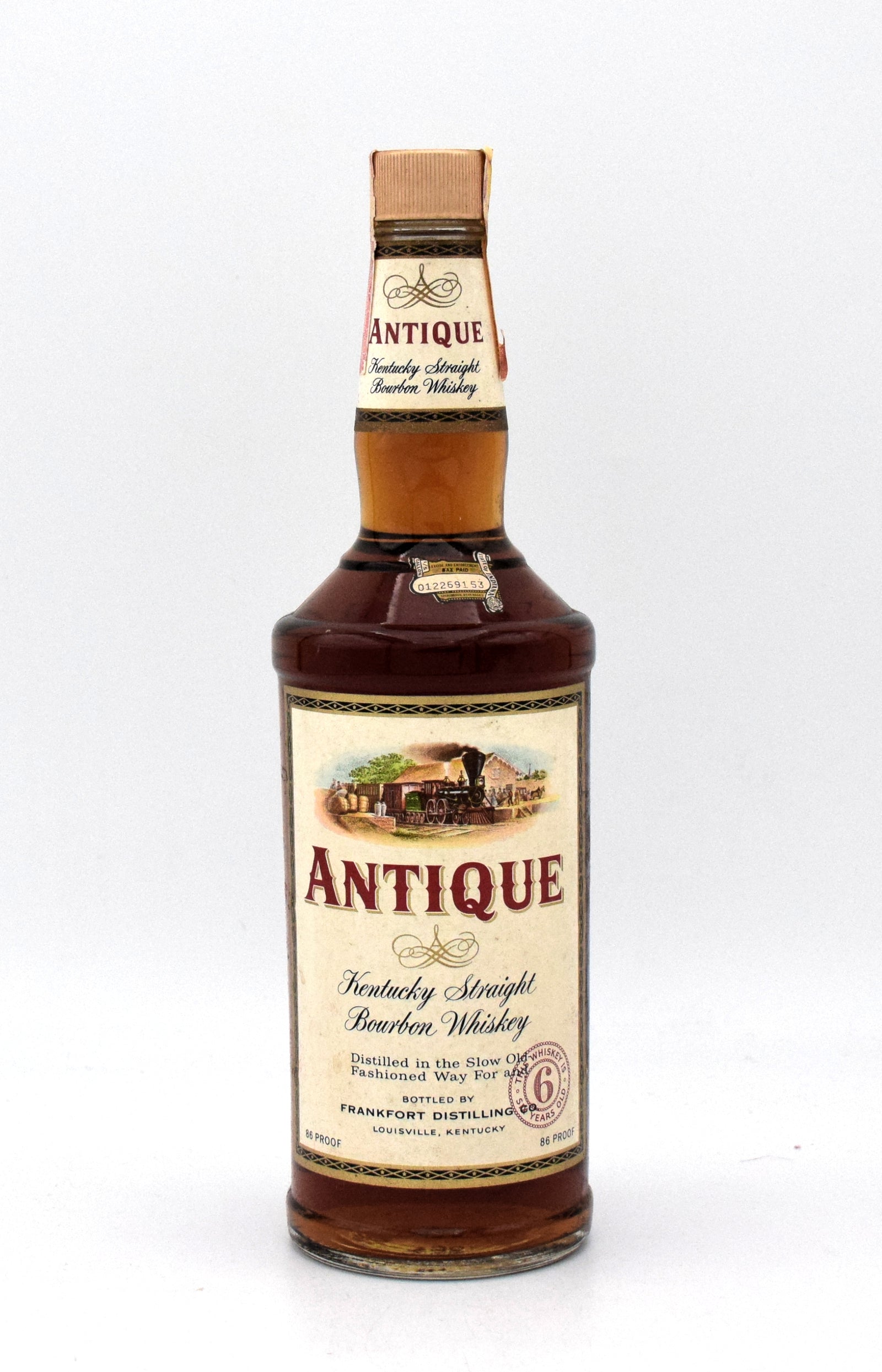Antique Bourbon with Box and 4 glasses (1968 vintage) – FineLiquors