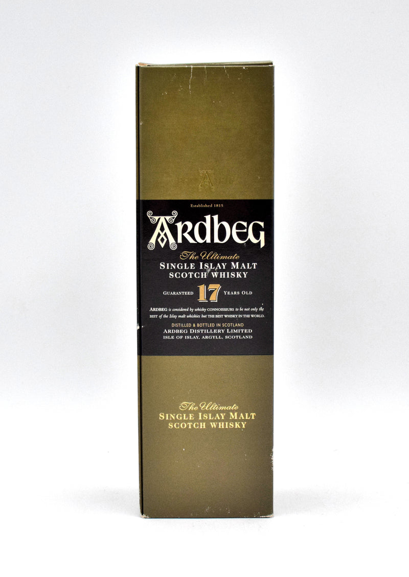 Ardbeg 'The Ultimate' 17 Year Single Malt Scotch