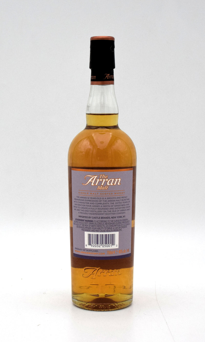 The Arran 14 Year Old Single Malt Scotch