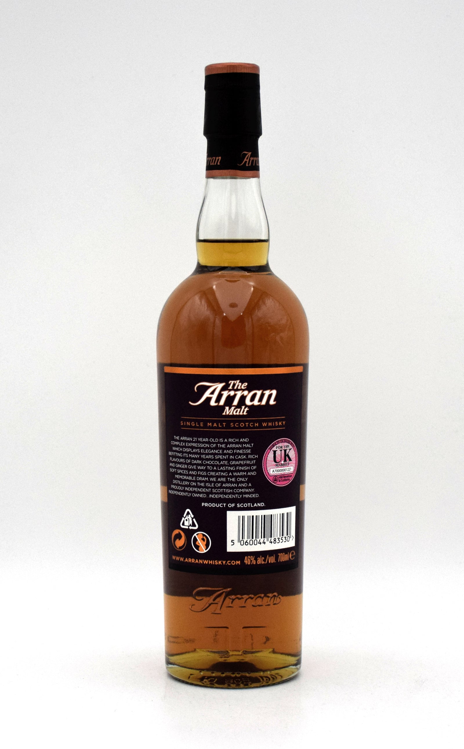 The Arran 21 Year 'Limited Edition' Single Malt Scotch