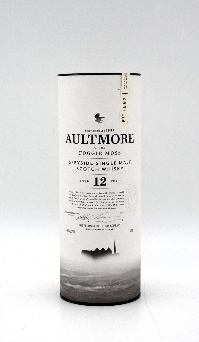 Aultmore of the Foggie Moss 12 Year Single Malt Scotch