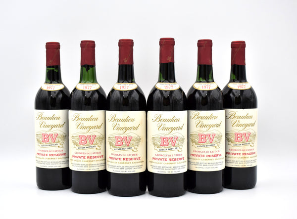 1977 Beaulieu Vineyard BV 'Georges de Latour Private Reserve' Cabernet Sauvignon
