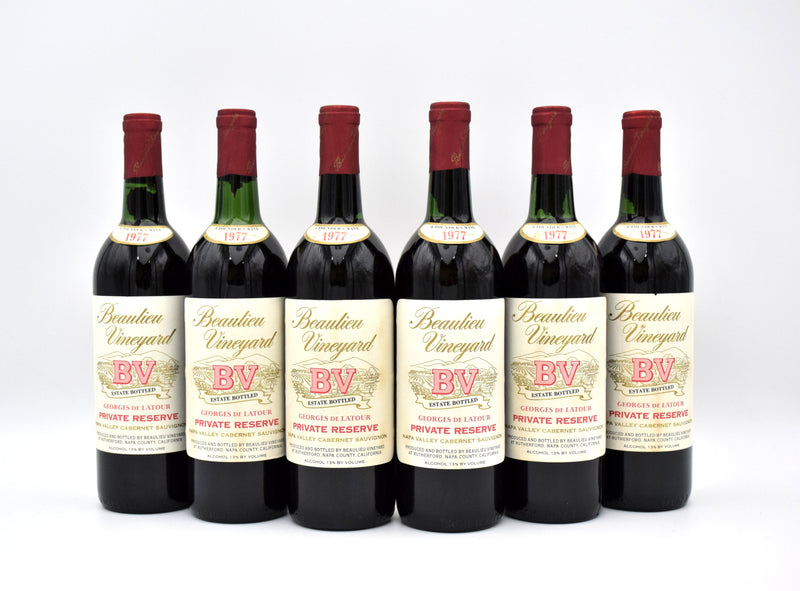 1977 Beaulieu Vineyard BV 'Georges de Latour Private Reserve' Cabernet Sauvignon