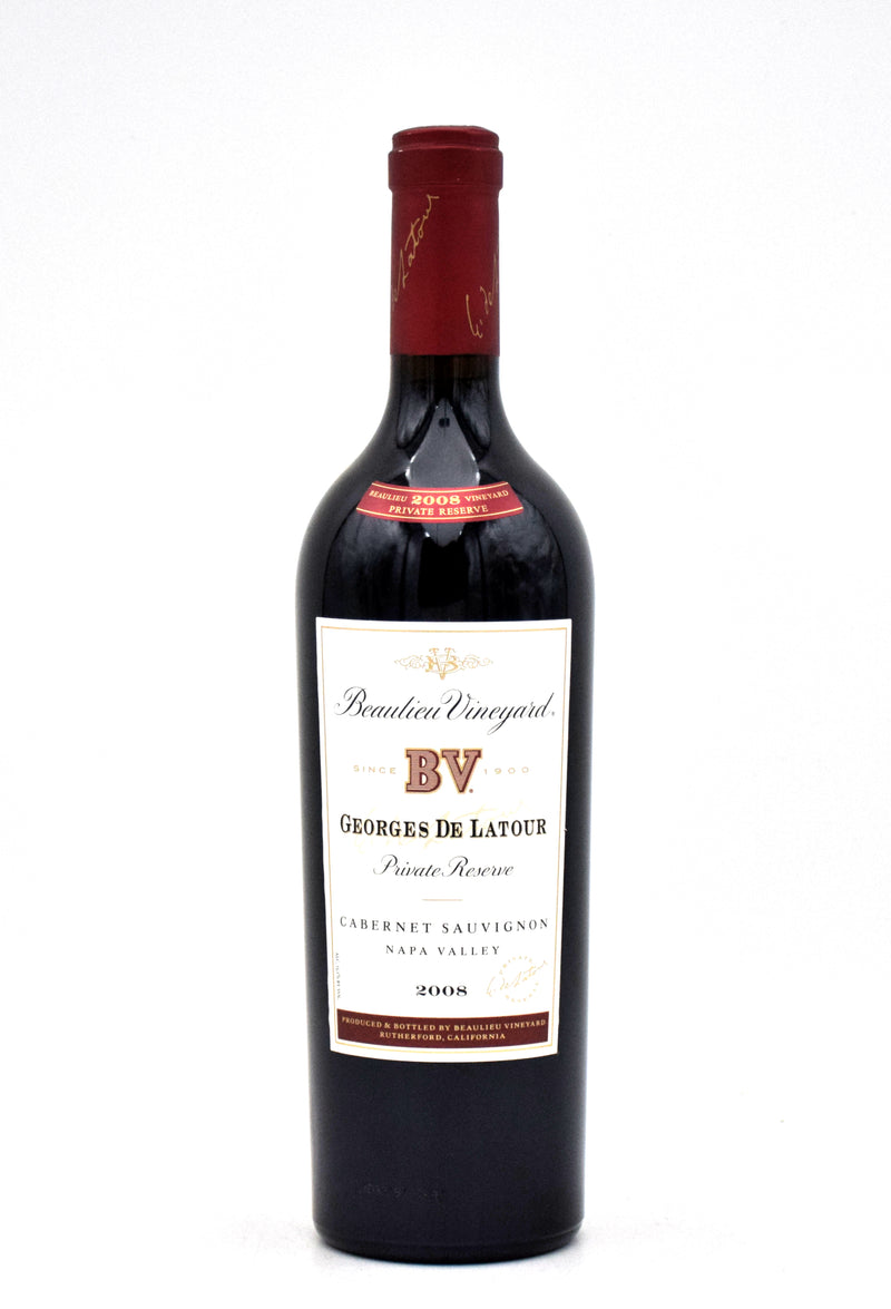 2008 Beaulieu Vineyard BV Georges de Latour Private Reserve Cabernet Sauvignon