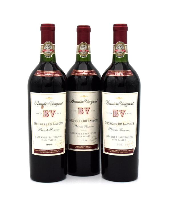 1996 Beaulieu Vineyard 'BV' Georges de Latour Private Reserve Cabernet Sauvignon