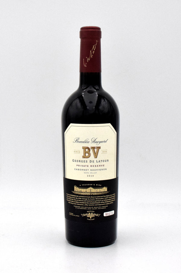 2019 Beaulieu Vineyard BV Georges de Latour Private Reserve Cabernet Sauvignon