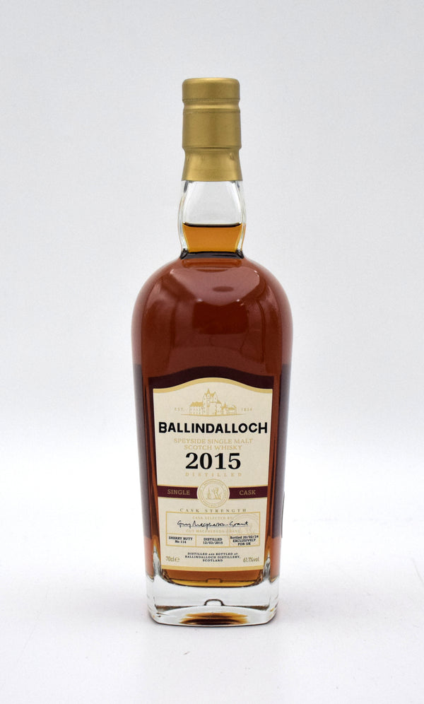 Ballindalloch 8 Year 2015 Single Sherry Cask Single Malt Scotch