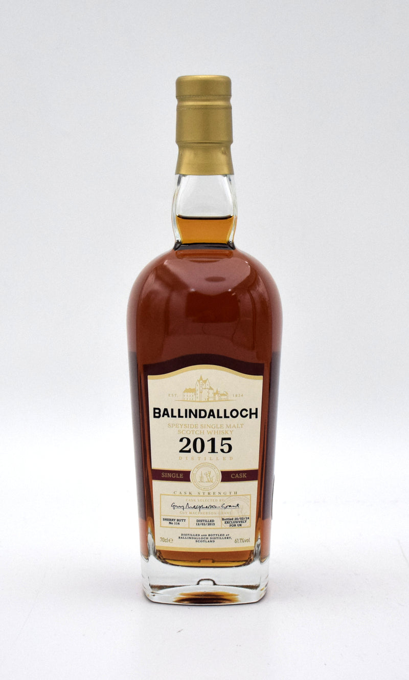 Ballindalloch 8 Year 2015 Single Sherry Cask Single Malt Scotch