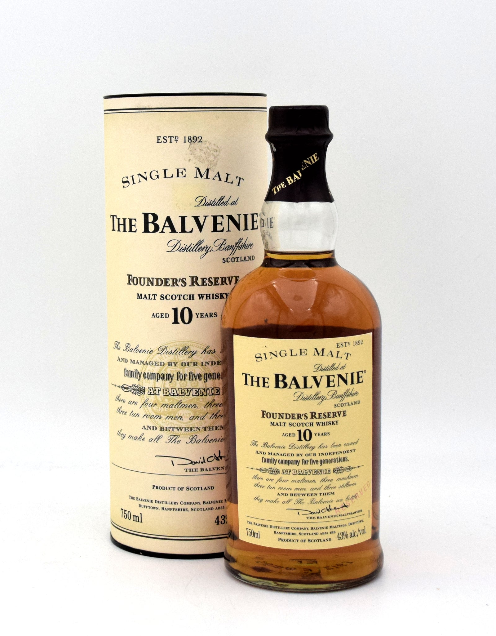 The Balvenie Founder's Reserve 10年 20cl Balvenie-10-Year-Old-Founders-