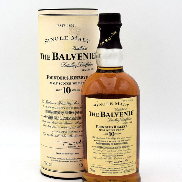 The Balvenie Founder's Reserve 10年 20cl Balvenie 10 Year Founders Reserve Scotch Whisky – FineLiquors