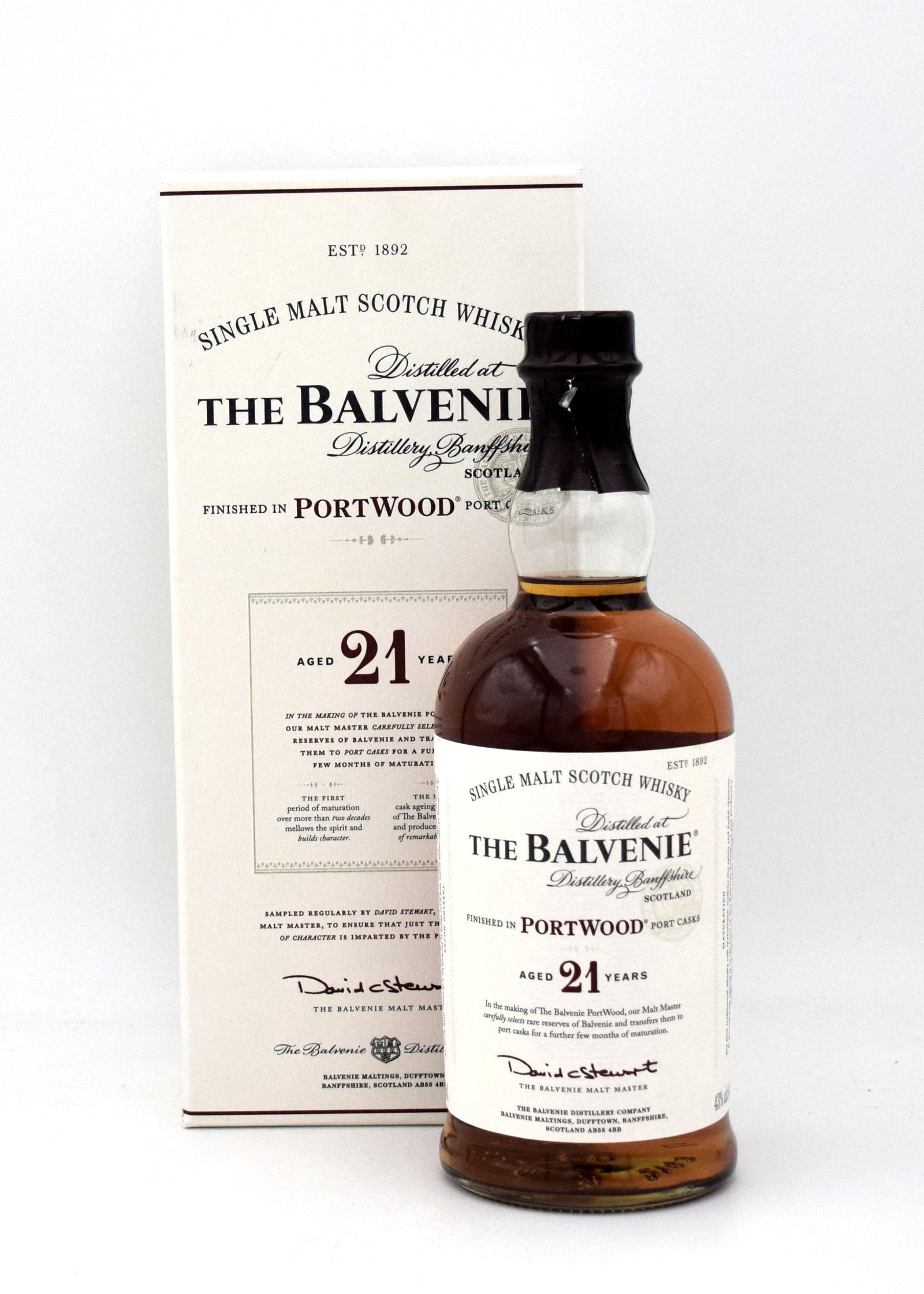 ウイスキー THE BALVENIE PORTWOOD 21 The Balvenie PortWood 21 Year Old Single Malt Scotch Whisky