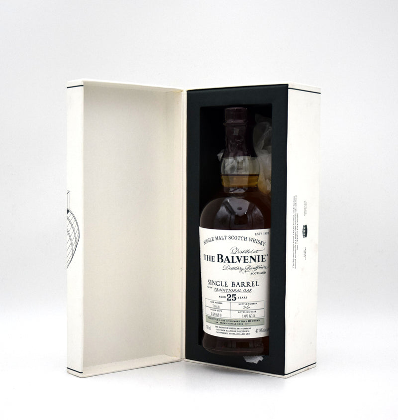 Balvenie 25 Year Single Barrel Traditional Oak Single Malt Scotch (Batch 1)