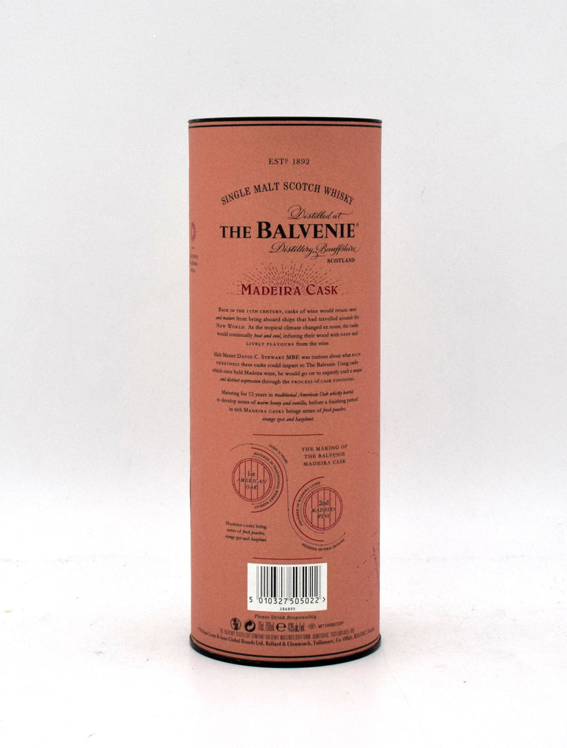 Balvenie Madeira Cask 15 Year Old Single Malt Scotch Whisky