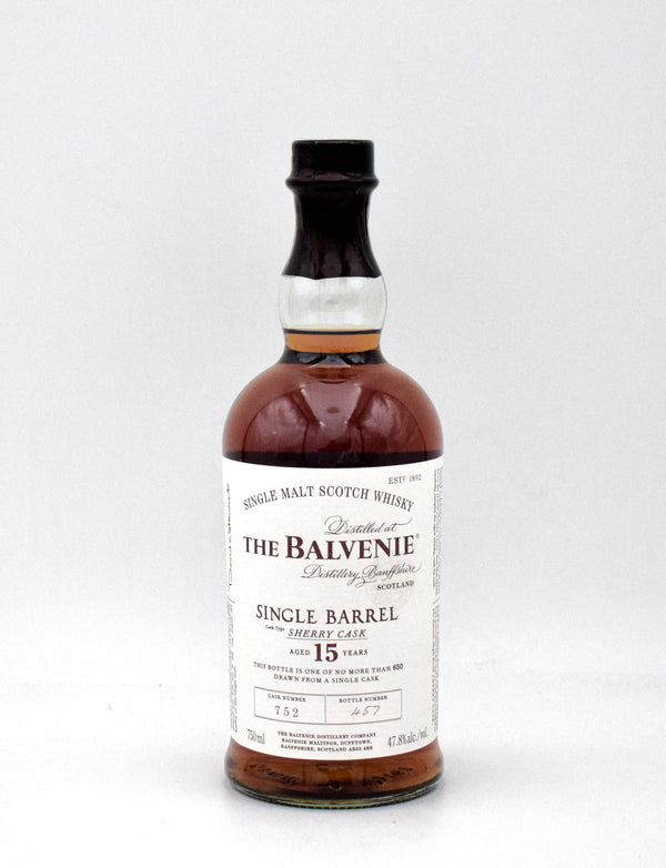 Balvenie Single Barrel 15 Year Sherry Cask Scotch Whisky