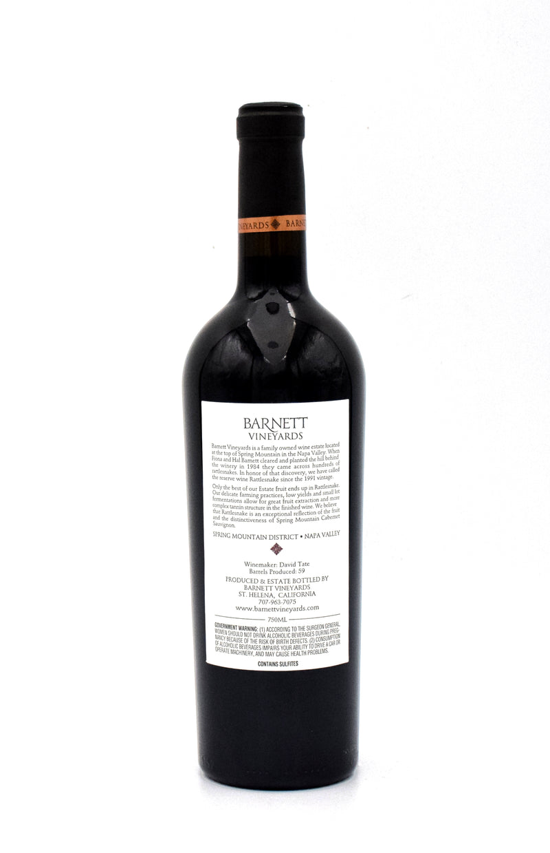 2018 Barnett Vineyards Rattlesnake Hill Cabernet Sauvignon