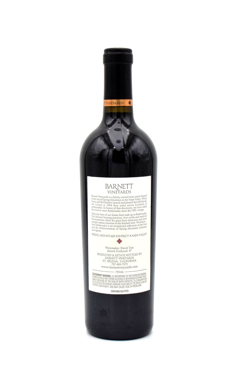 2013 Barnett Vineyards Rattlesnake Hill Cabernet Sauvignon