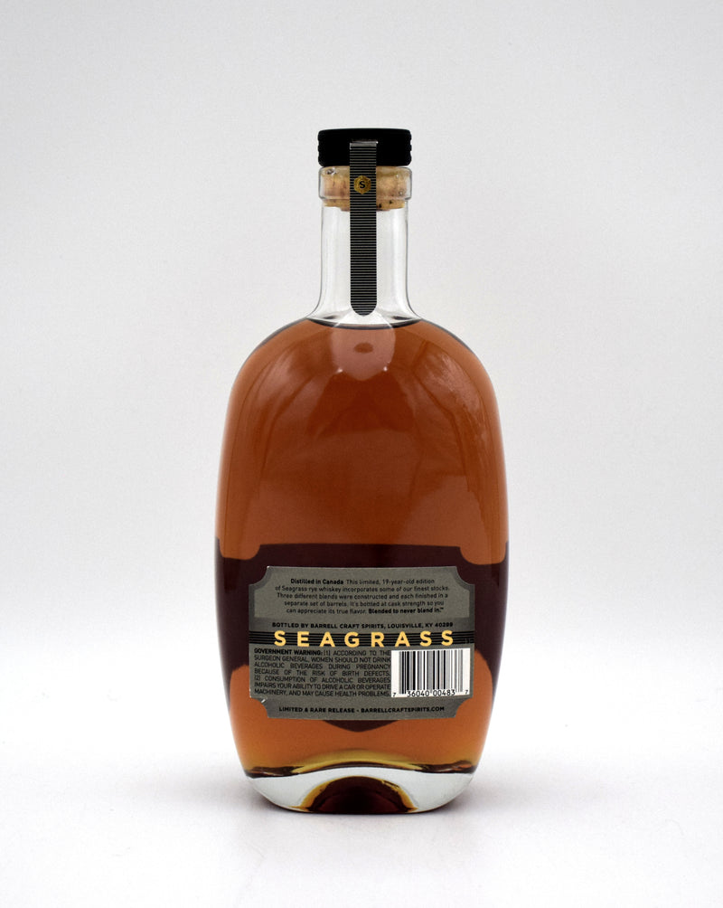 Barrell Craft Spirits 19 Year 'Seagrass' Limited Release Rye Whiskey