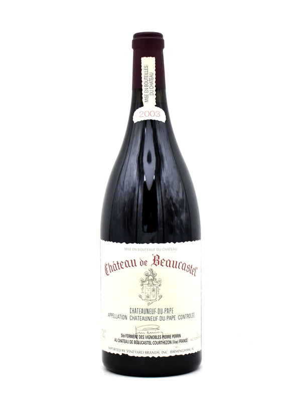 2003 Chateau de Beaucastel Chateauneuf-du-Pape (1.5L)