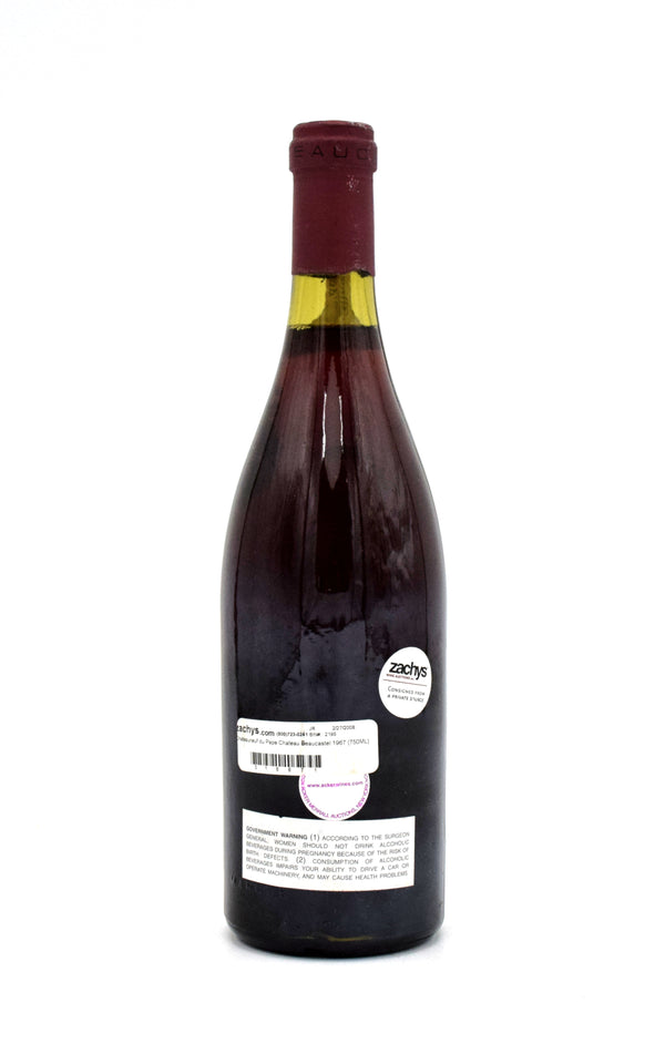 1967 Chateau de Beaucastel Chateauneuf-du-Pape