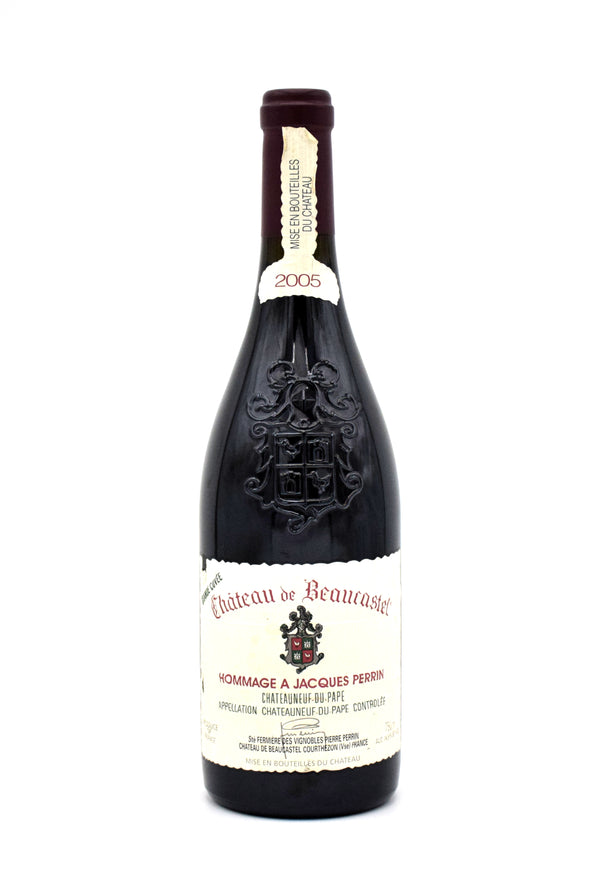 2005 Chateau de Beaucastel Chateauneuf-du-Pape Grand Cuvee Hommage a Jacques Perrin