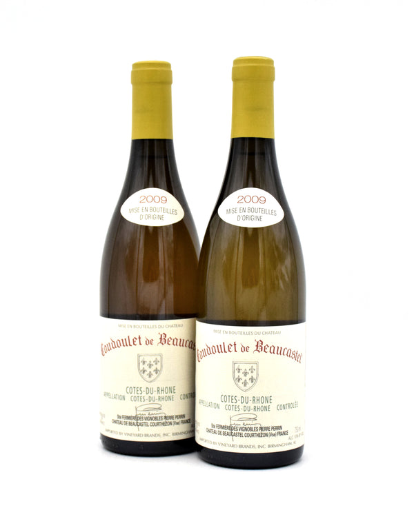 2009 Chateau de Beaucastel Cotes du Rhone Coudoulet de Beaucastel Blanc