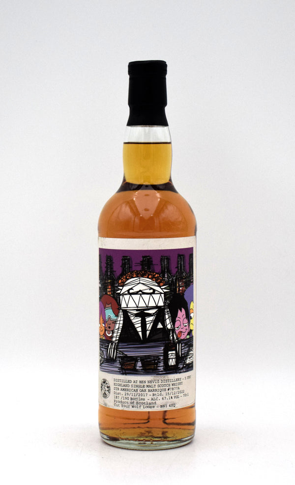 Ben Nevis 'Cut Your Wolf Loose' 5 Year Single Malt Scotch