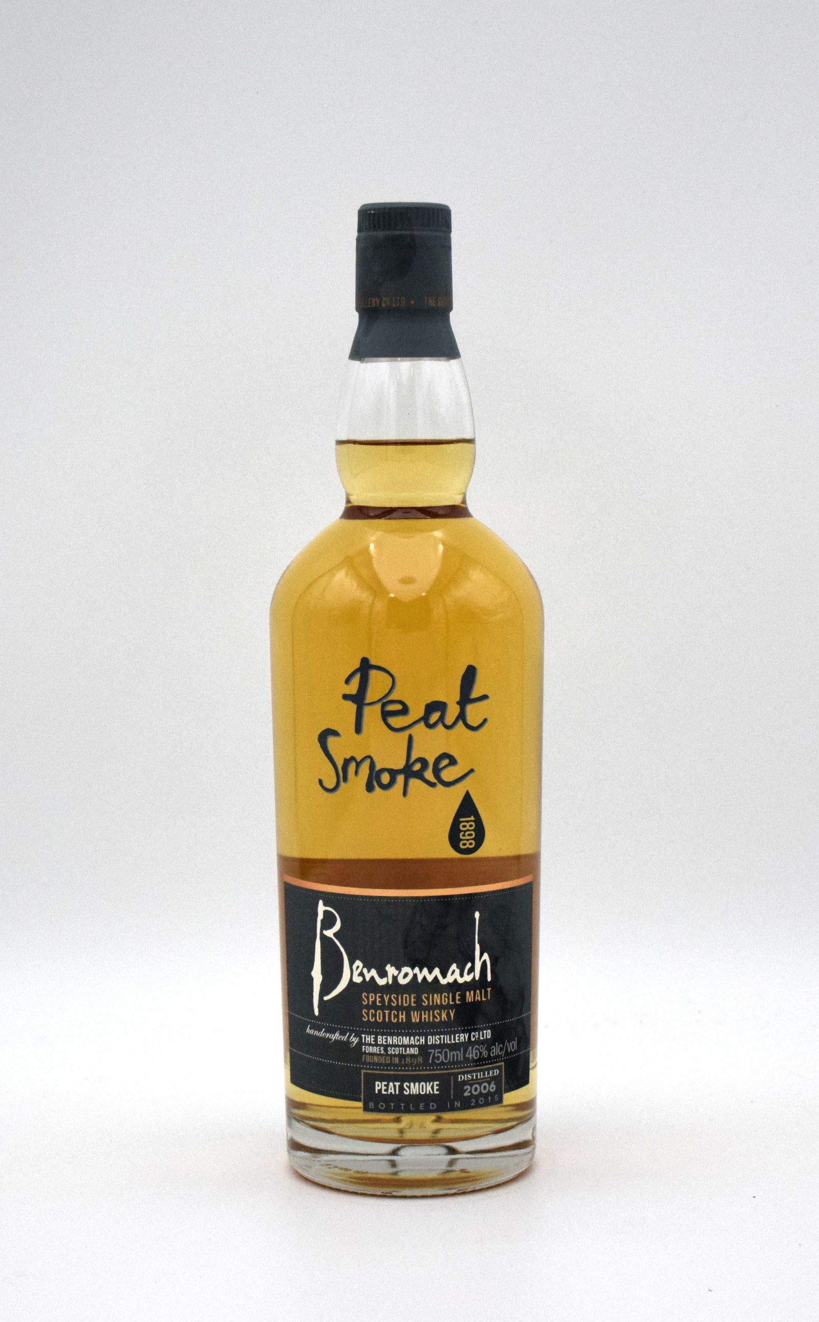 Benromach 'Peat Smoke' Single Malt Scotch (2006 Release) – FineLiquors