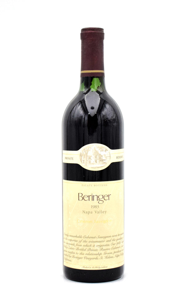 1983 Beringer Vineyards Private Reserve Cabernet Sauvignon