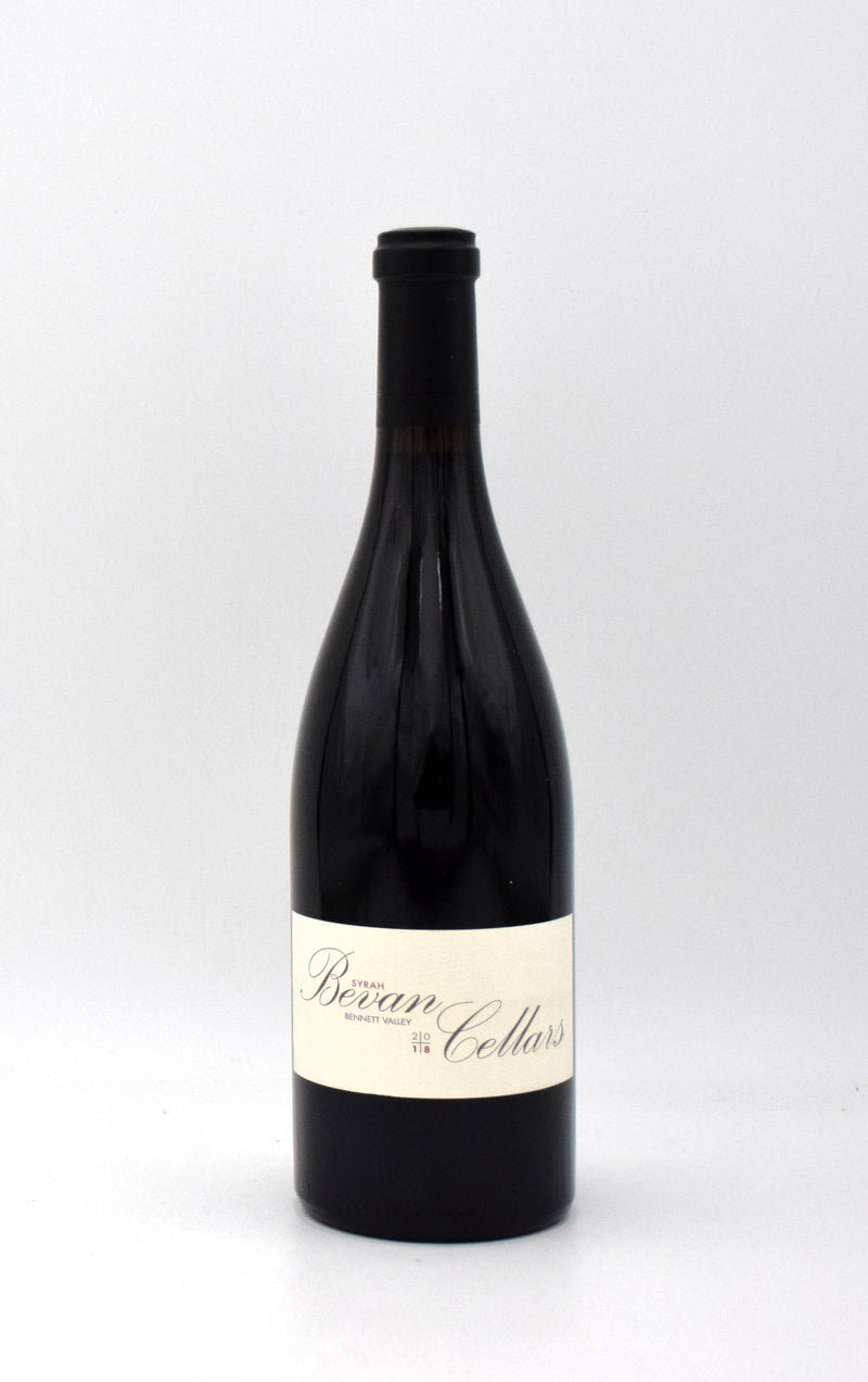 2018 Bevan Cellars Syrah Bennett Valley