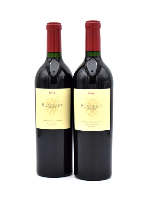 2003 Blankiet Estate Paradise Hills Vineyard Proprietary Red