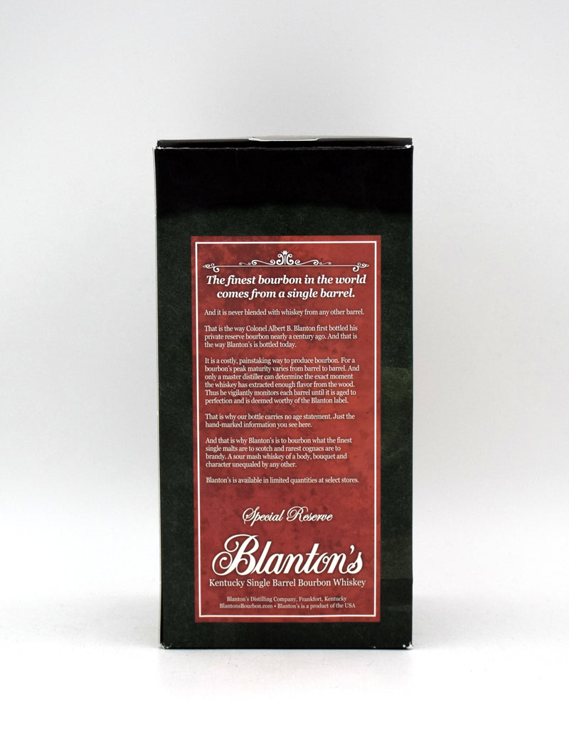 Blanton's 'Special Reserve Green Label' Single Barrel Bourbon